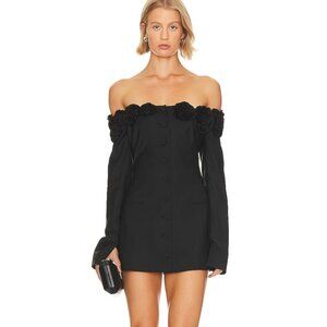 NWT Anna October Vanda Dress in Black size medium